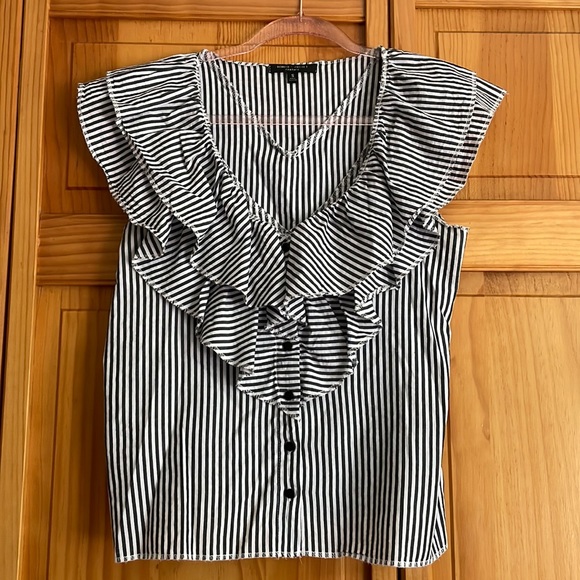 Romeo & Juliet Striped Blouse - Picture 1 of 6